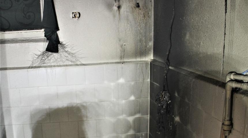 Aydın&rsquo;da alev alan şofben paniğe neden oldu