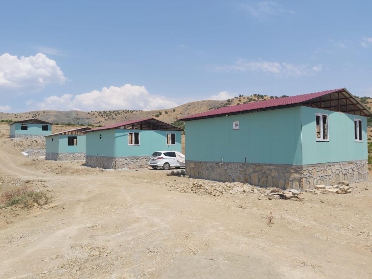 Dicle&rsquo;de prefabrik konut &uuml;retimi