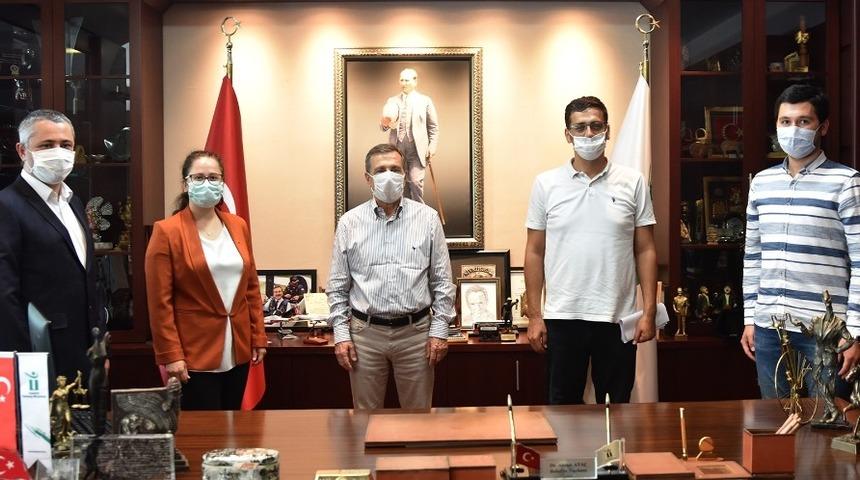 İMO&rsquo;dan Başkan Ata&ccedil;&rsquo;a ziyaret