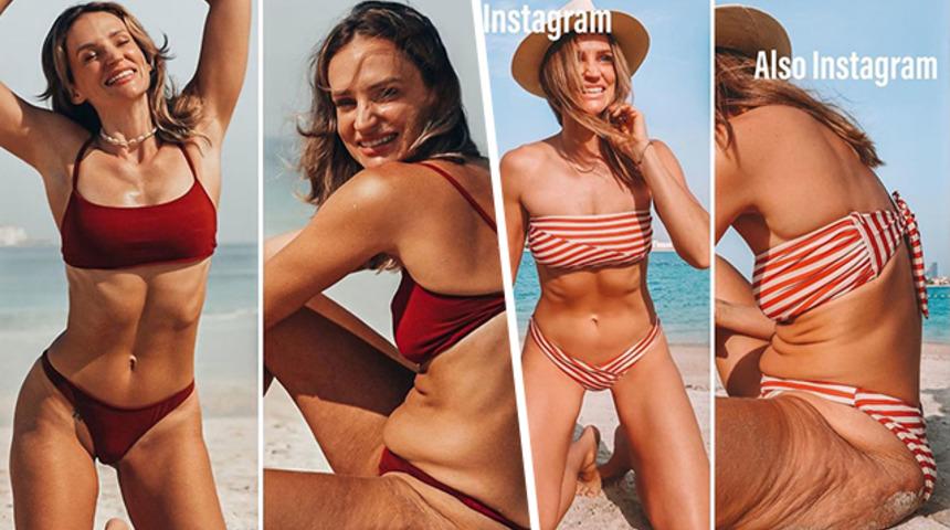 Kusursuz vücutlara böyle meydan okuyor!