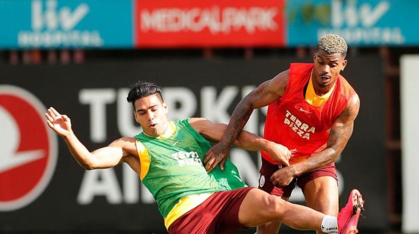 Galatasaray'da Falcao ve Lemina Alanyaspor kamp kadrosuna alınmadı