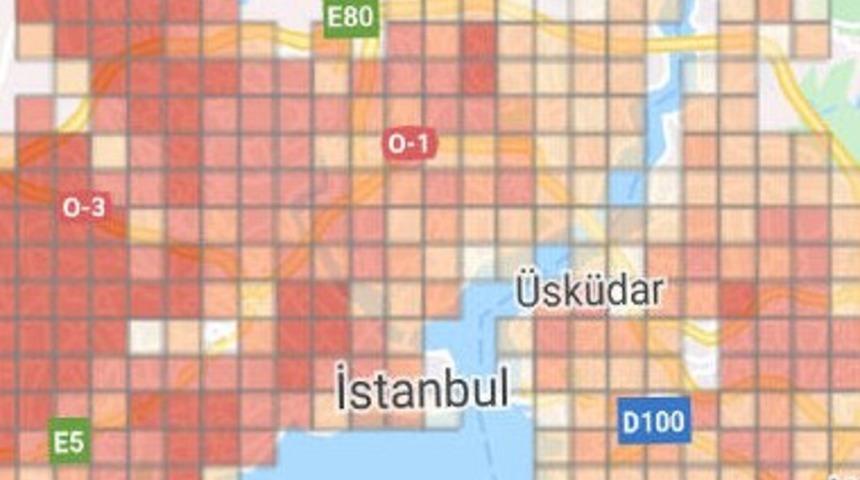 İstanbul'un koronavirüs risk haritası güncellendi! 