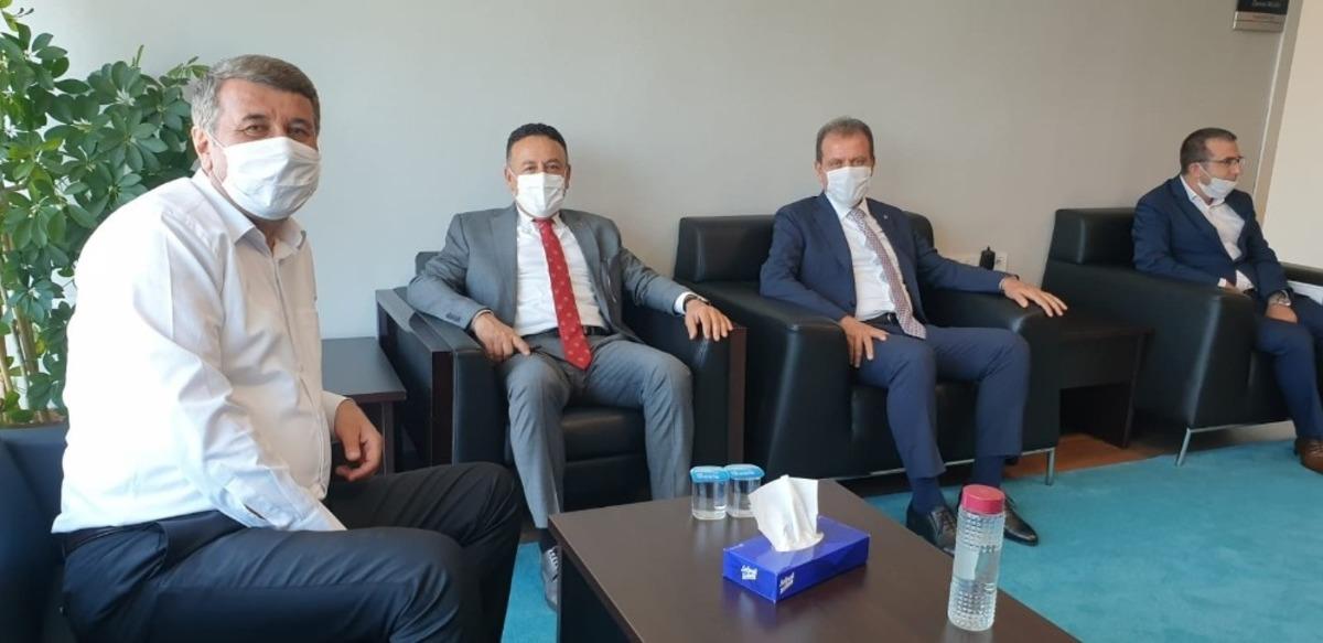 Başkan Se&ccedil;er, İller Bankası Genel M&uuml;d&uuml;r&uuml; B&uuml;y&uuml;k&rsquo;ten hibe desteği istedi