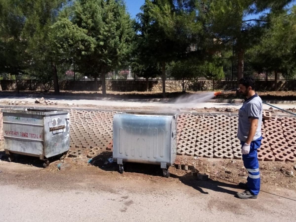 Şehir genelinde ila&ccedil;lama &ccedil;alışması yapıldı