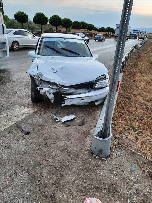 Samsun'da iki otomobil çarpıştı: 6 yaralı<br />
