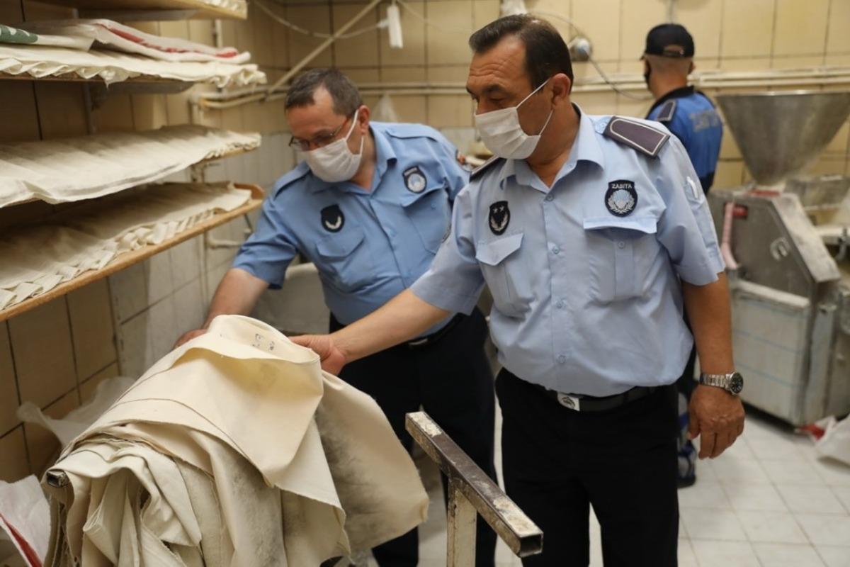 İlkadım&rsquo;da fırınlara şafak denetimi