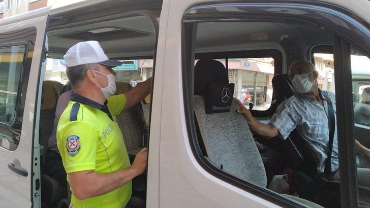 Çarşamba’da dolmuşlar denetlendi G3