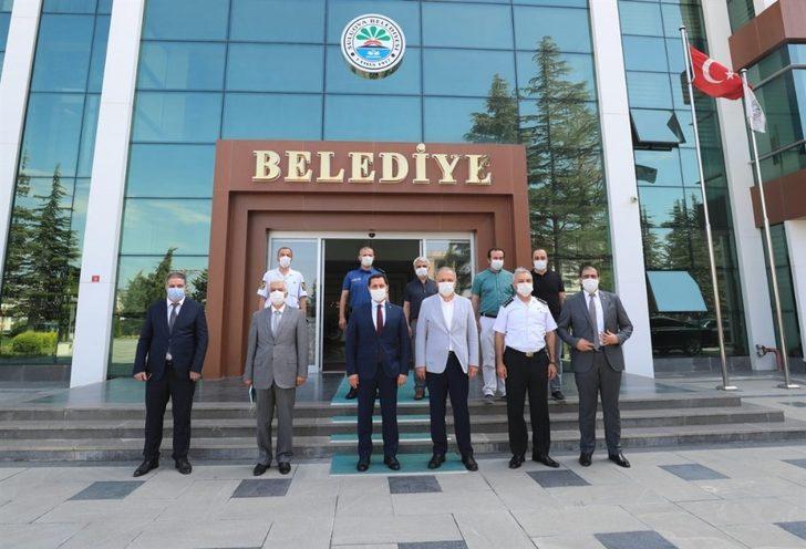 Masatlı, çalışmalar hakkında Üçok’tan bilgi aldı G1