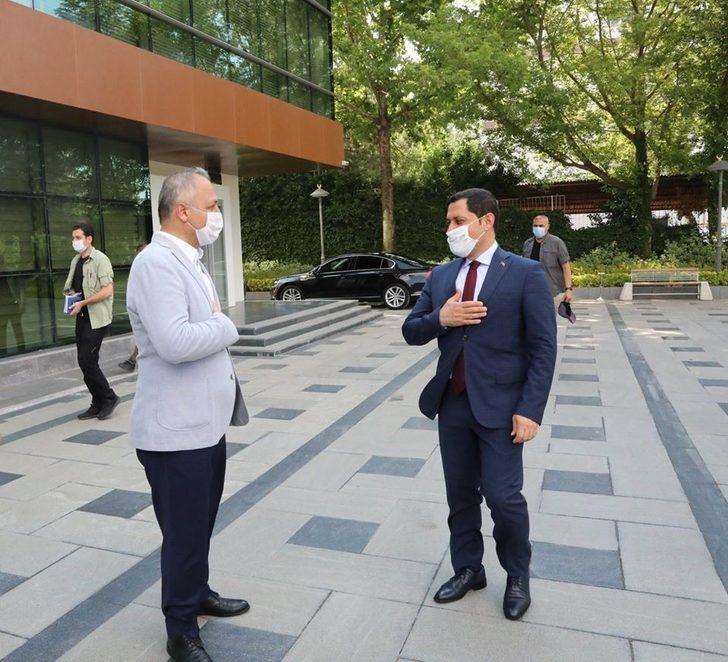 Masatlı, çalışmalar hakkında Üçok’tan bilgi aldı G3