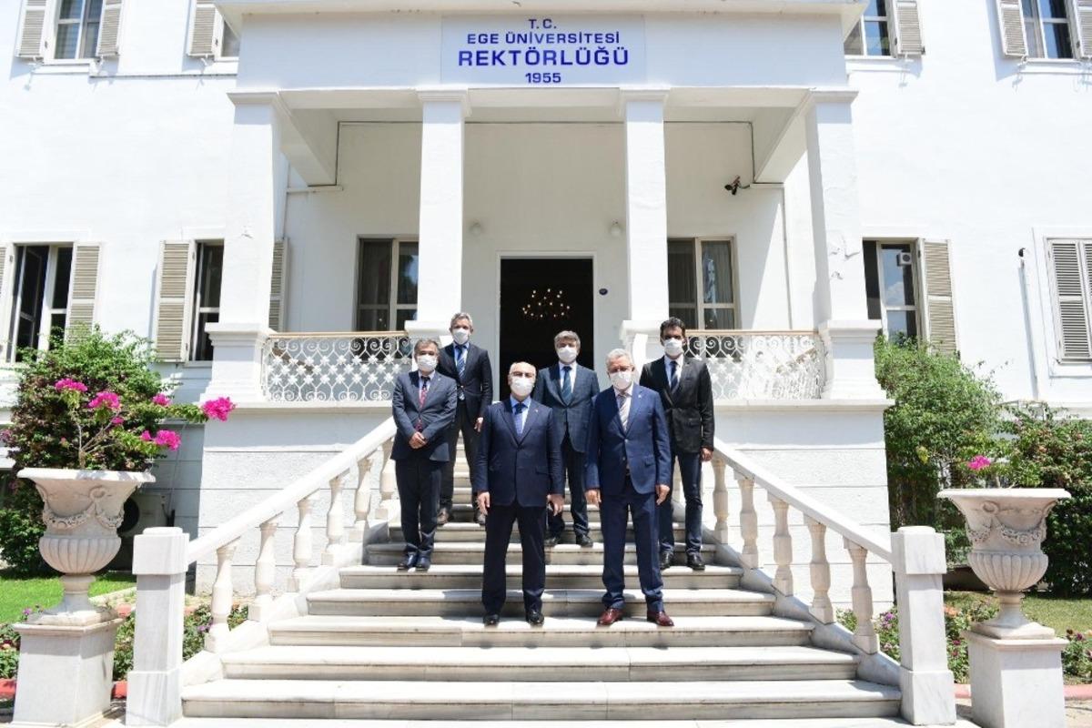 İzmir Valisi Yavuz Selim K&ouml;şger, E&Uuml;&rsquo;y&uuml; ziyaret etti