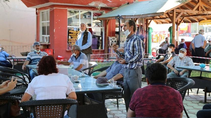 Hadim&rsquo;de Kiraz &uuml;reticilerinin sorunları ele alındı