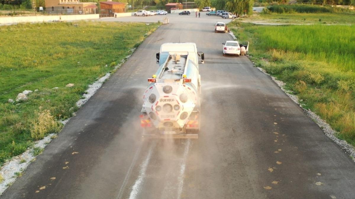 İpekyolu Belediyesinden ila&ccedil;lama &ccedil;alışması