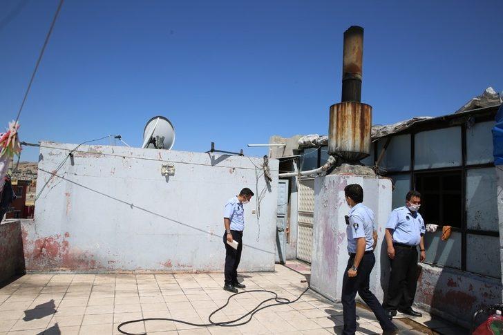 Haliliye zabıtasından fırın ve baca denetimi G1
