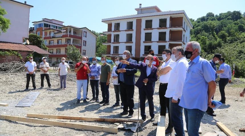 Perşembe Stadı soyunma odasına kavuşuyor