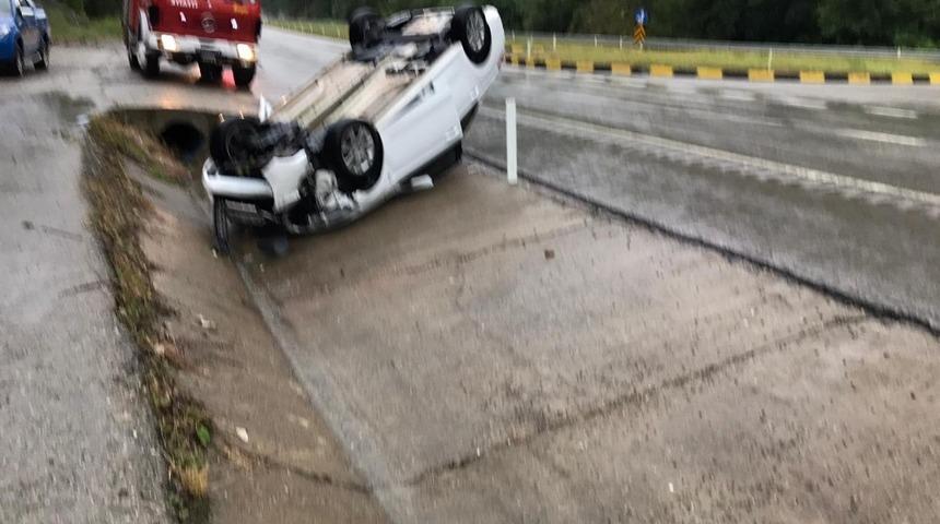 Devrek&rsquo;te trafik kazası: 6 kişi hafif yaralandı