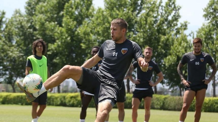 Kayserispor, Rizespor maçı hazırlıklarını tamamladı