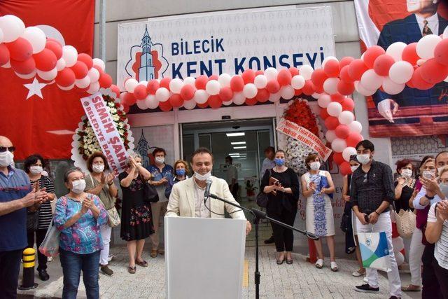 Bilecik Kent Konseyi hizmet binası açıldı