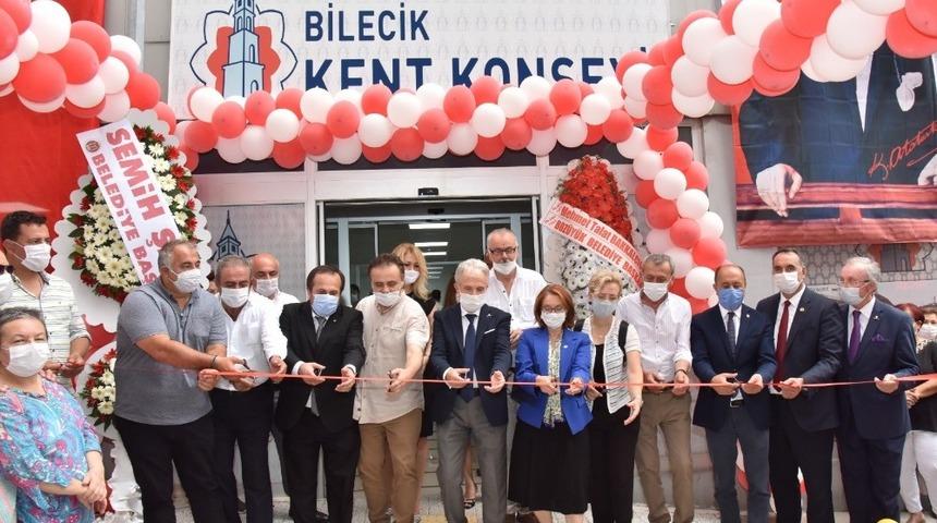 Bilecik Kent Konseyi hizmet binası a&ccedil;ıldı