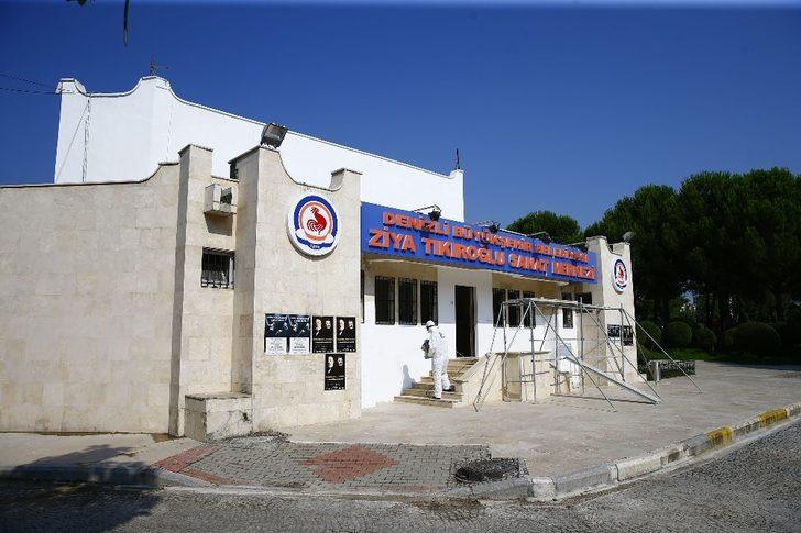 Denizli’nin Açık Hava Tiyatrosu dezenfekte edildi G2
