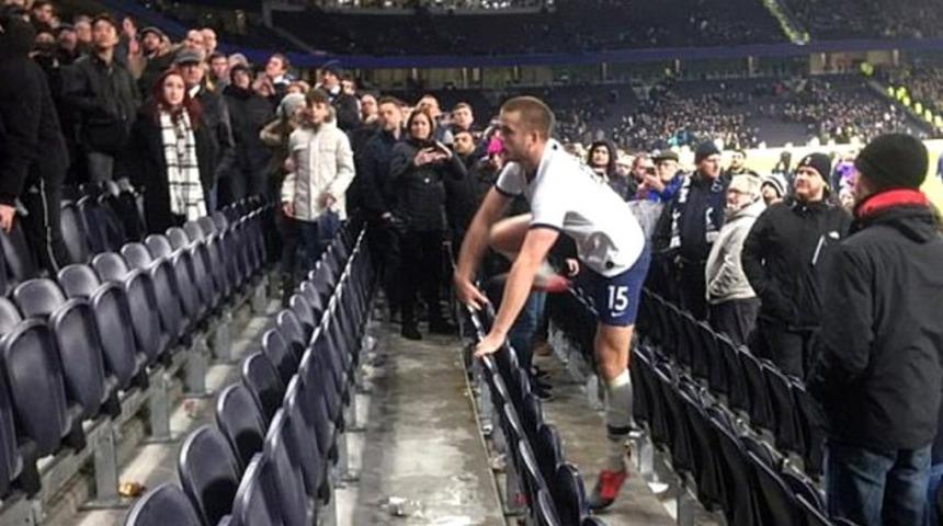 Taraftar kovalayan Eric Dier'e 4 maç ceza verildi