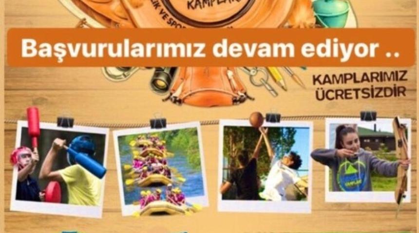 Gen&ccedil;lik Kampı başvuruları devam ediyor