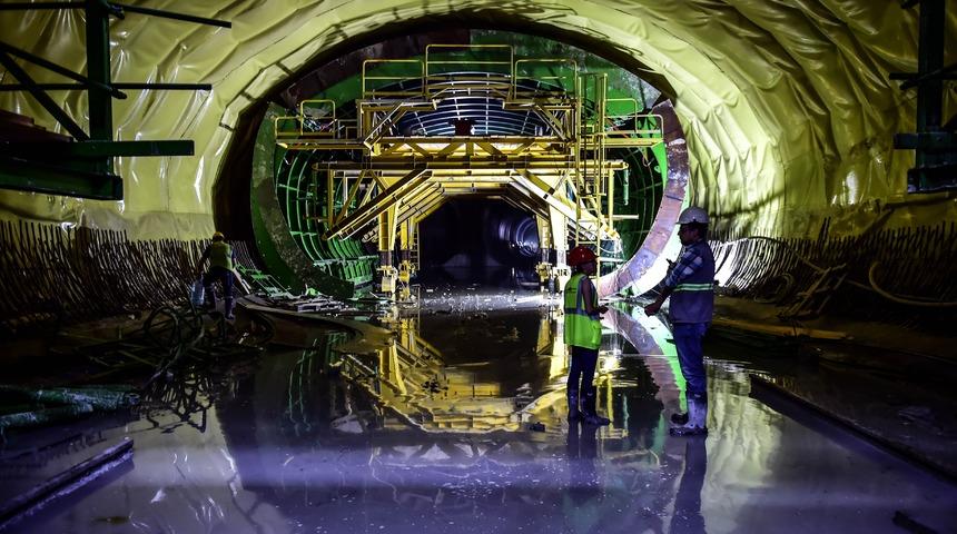 İstanbul Havalimanı Metro Hattı’nın yüzde 71’i tamamlandı! Dev yeraltı şehrini andırıyor