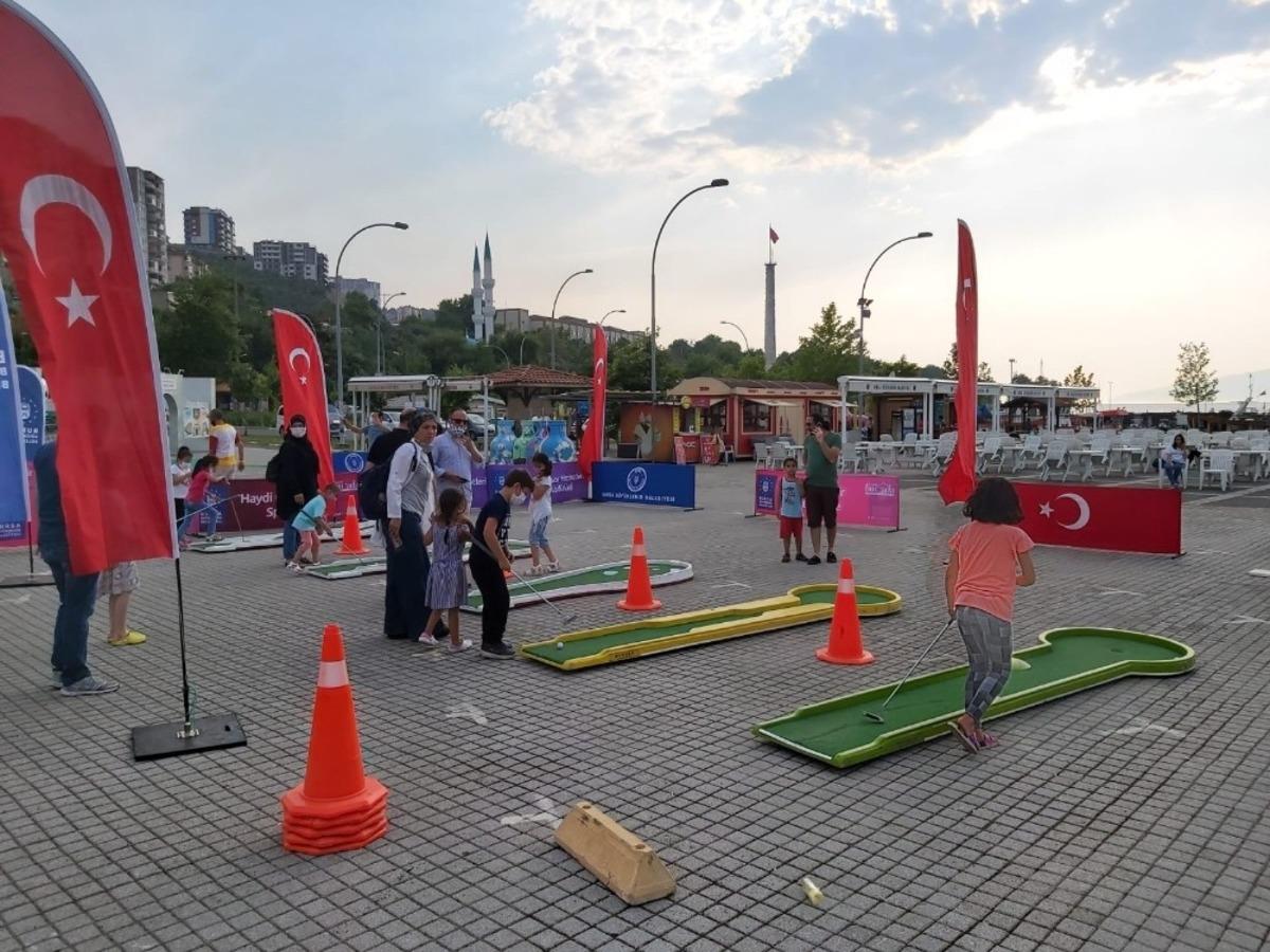 Spor &ccedil;ocukların ayağına gidiyor
