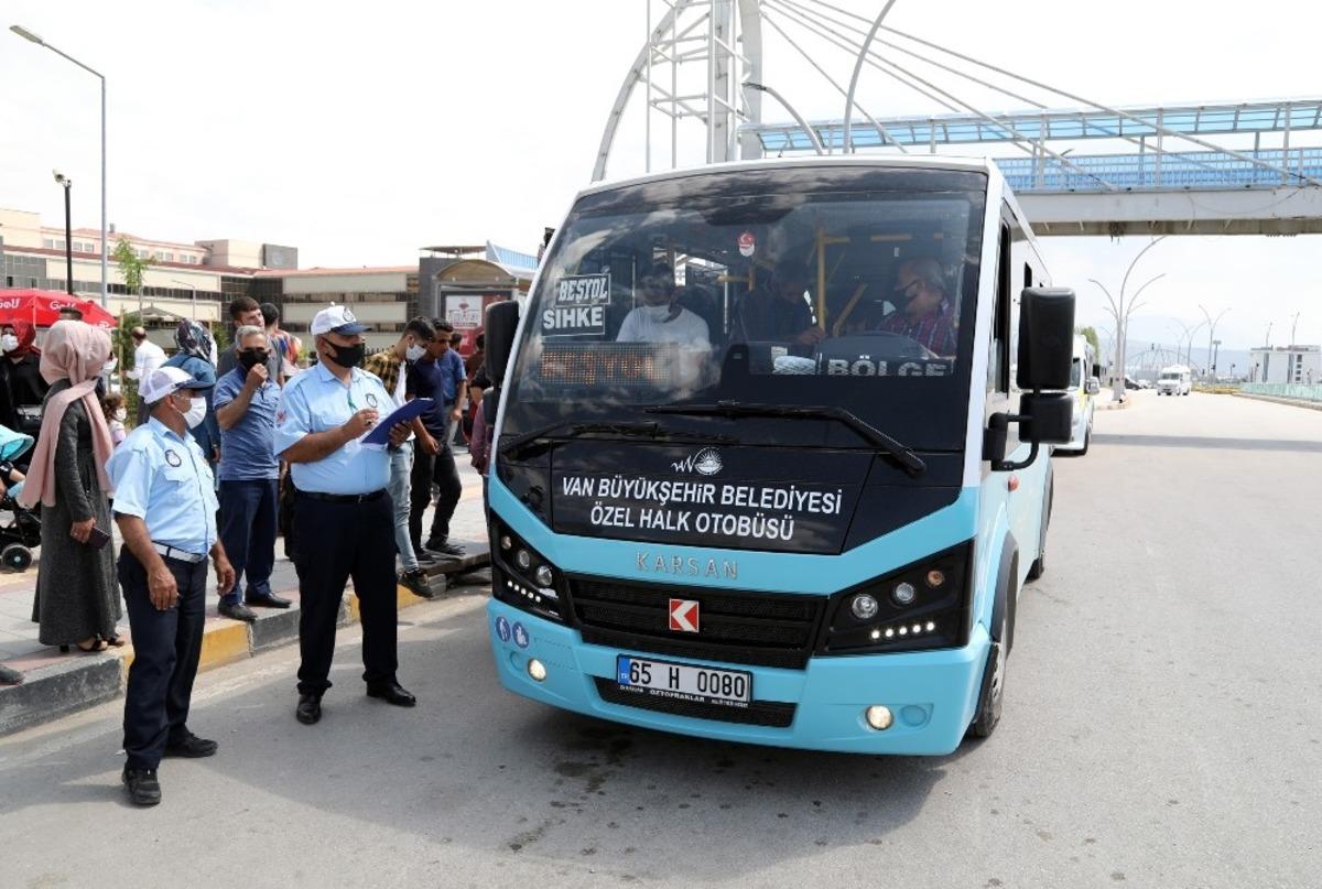 Van B&uuml;y&uuml;kşehir Belediyesinden korona vir&uuml;s denetimleri