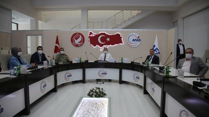 Hatay&rsquo;da afete hazırlık toplantısı