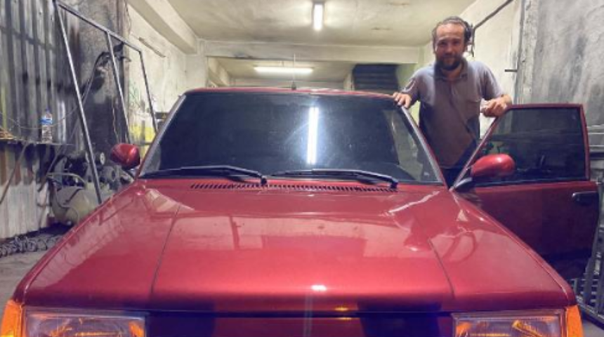 12 bin liraya alıp 90 bin liraya yenilediği otomobili trafikten men edildi