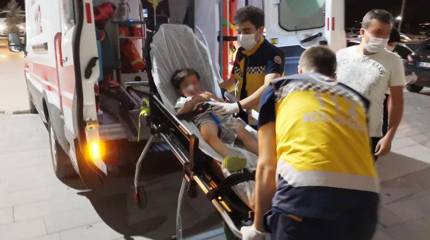 Yanlışlıkla tiner i&ccedil;ti, hastanelik oldu