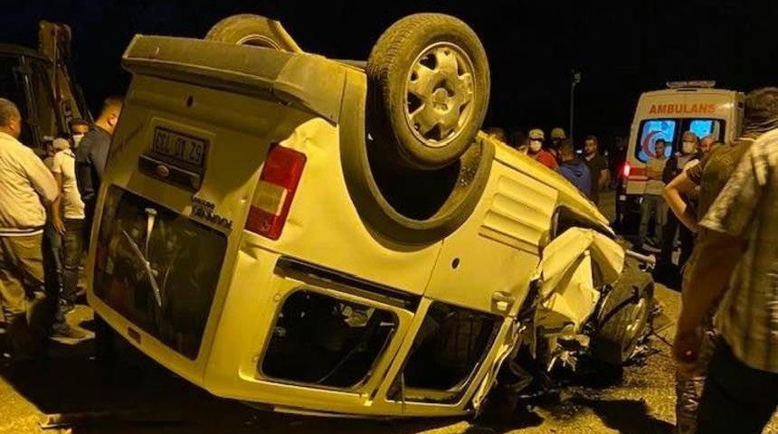 Tunceli&rsquo;de trafik kazası:1 &ouml;l&uuml;