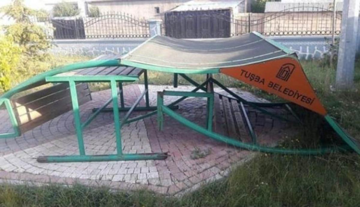 Tuşba Belediyesinin hizmetlerine &ccedil;irkin saldırı