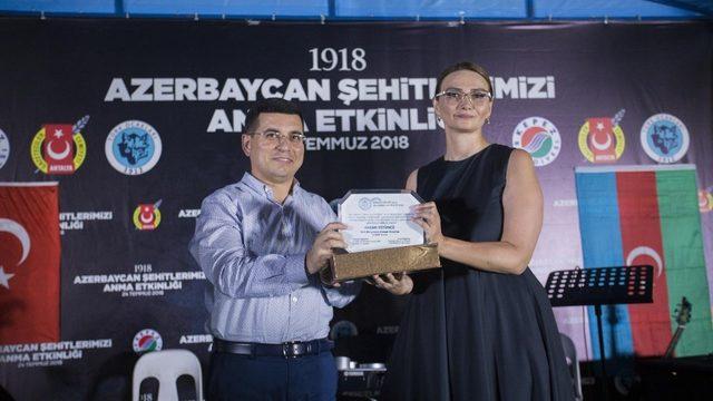 Azerbaycan’dan Tütüncü’ye  Bakü Türk Şehitleri Caddesi teşekkürü