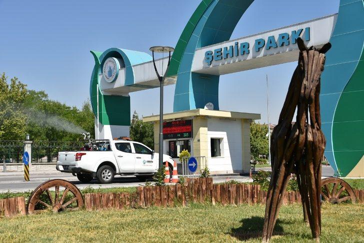 Karatay Belediyesi ilaçlama ekibi çalışmalarını sürdürüyor G3