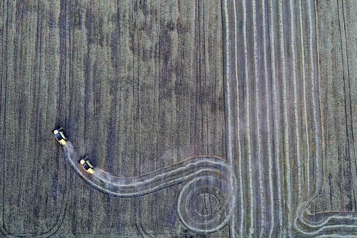 Konya'da hububat hasadı yüzleri güldürüyor G5