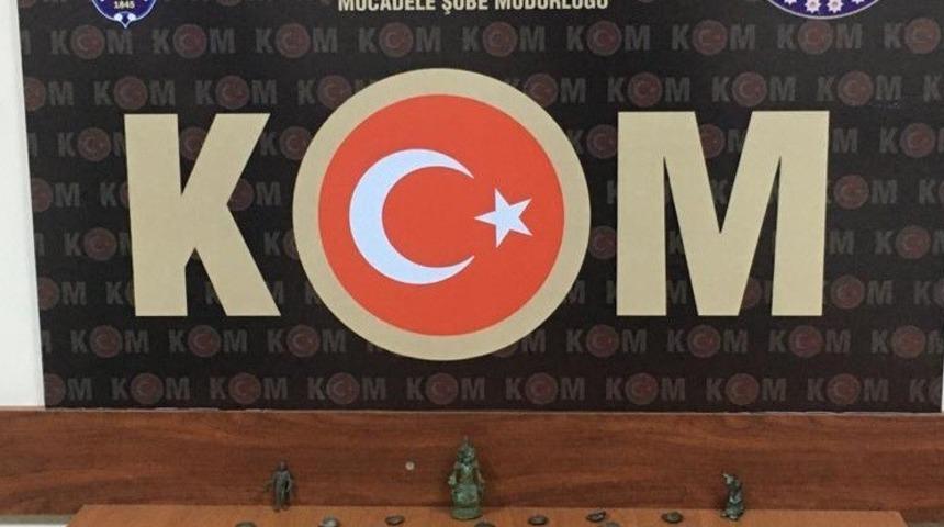 Aydın’da 71 adet sikke ele geçirildi