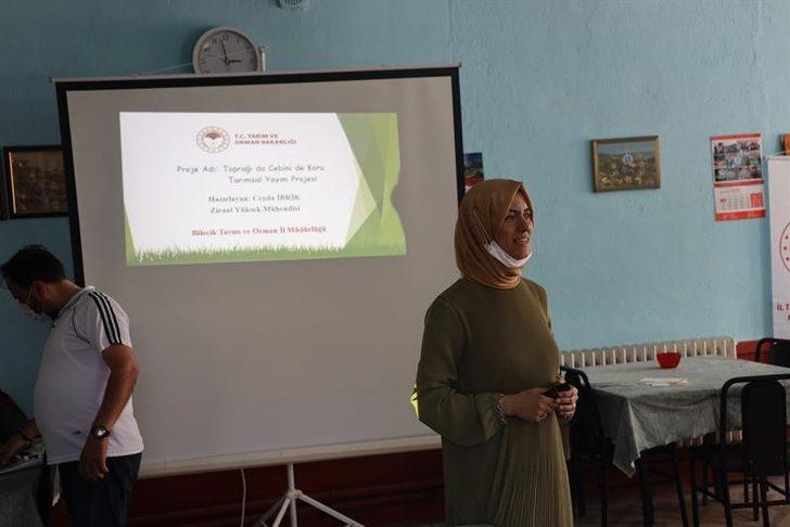 Bilecik’te "Toprağı da Cebini de Koru" projesi kapsamında çiftçiler bilgilendirildi G3