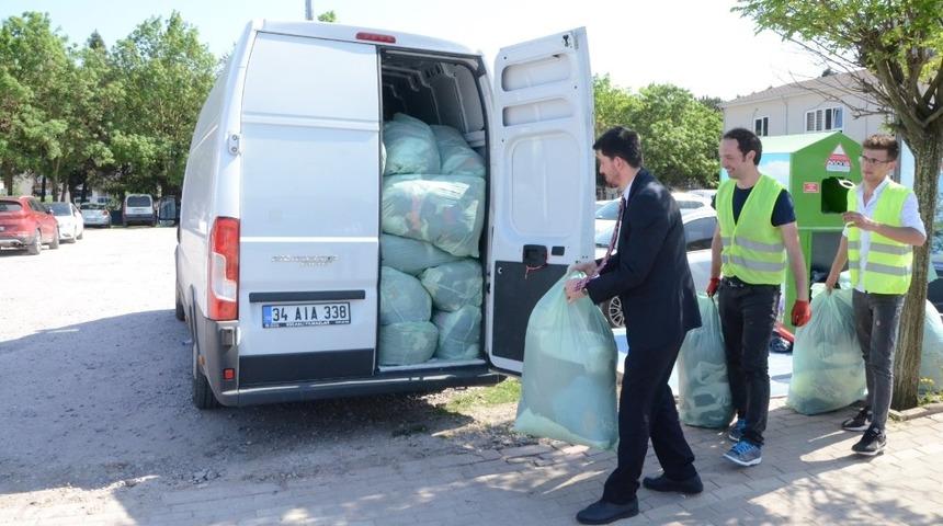 Kartepe&rsquo;nin ilk 6 ay atık bilan&ccedil;osu 32 ton