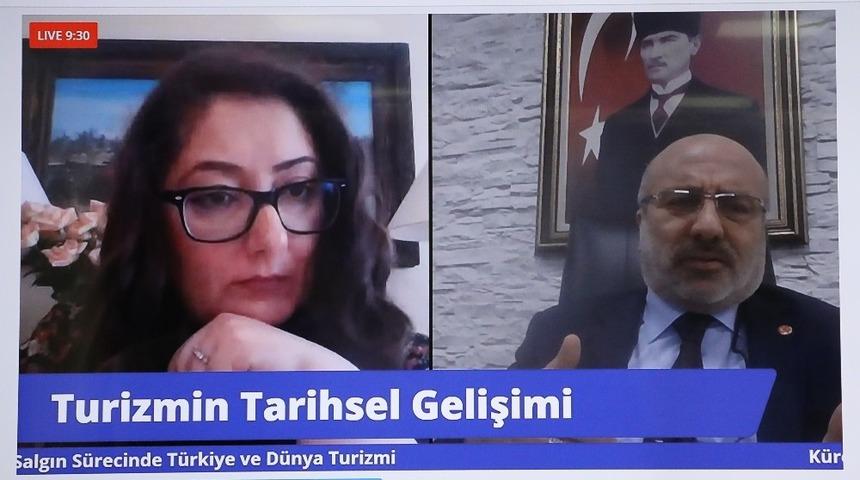 Kayseri &Uuml;niversitesi Rekt&ouml;r&uuml; Karamustafa, turizmi anlattı