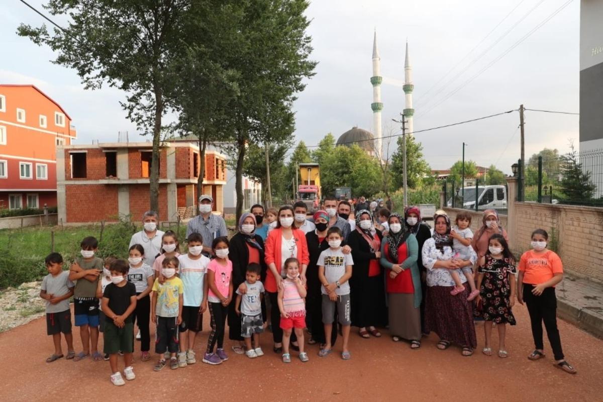 Başkan H&uuml;rriyet Alikahya&rsquo;da &ccedil;alışmaları inceledi