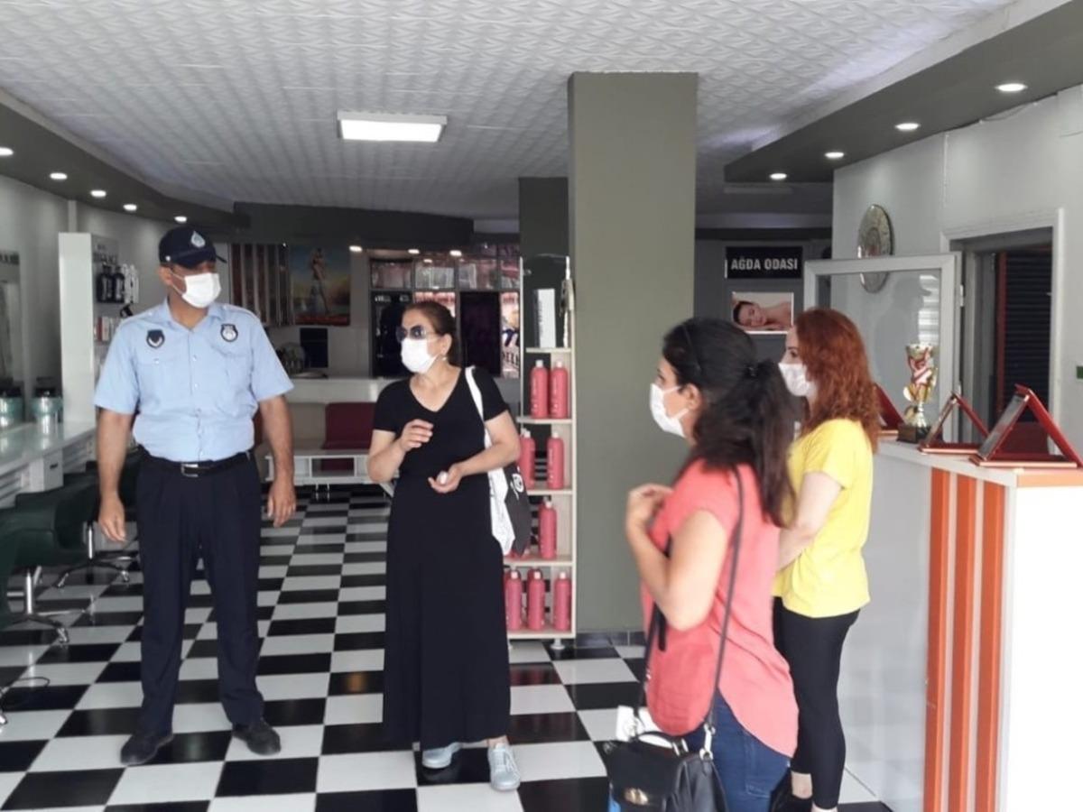 Adıyaman&rsquo;da korona vir&uuml;s denetimi