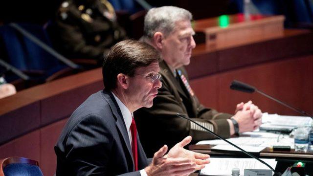 Pentagon Yetkilileri Kongre’de İfade Verdi