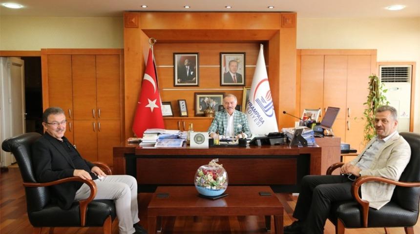 Başkanlardan Başkan Aydıner’e ziyaret