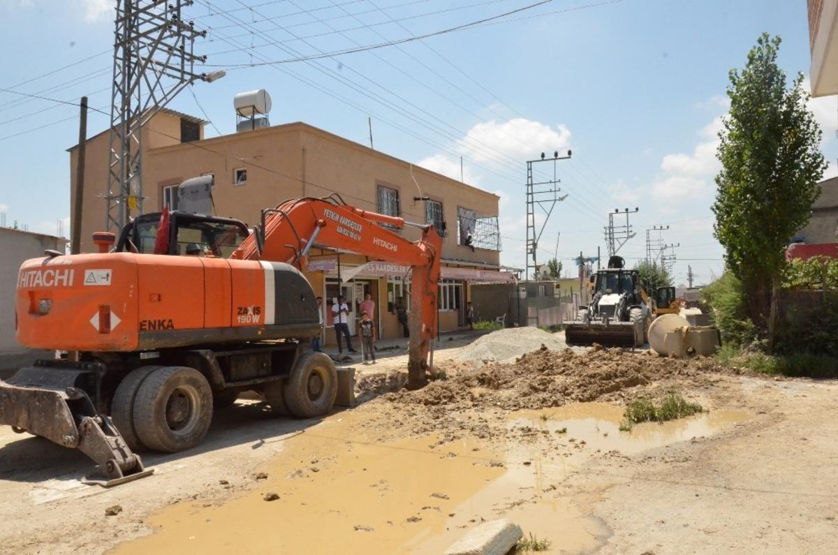 Atgirmez mevkinin 35 yıllık altyapı sorunu &ccedil;&ouml;z&uuml;l&uuml;yor