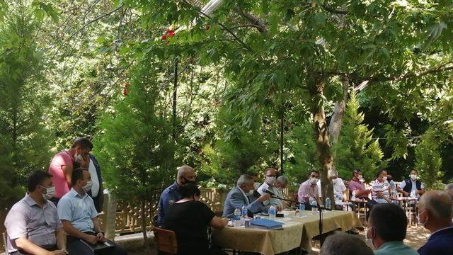 Karacasu’da Kaymakam Soley öncülüğünde halk toplantısı yapıldı