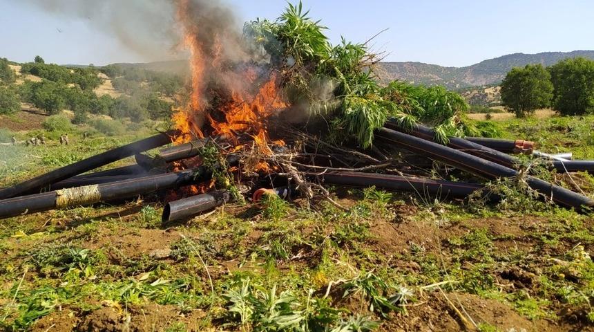 Diyarbakır'da büyük uyuşturucu operasyonu