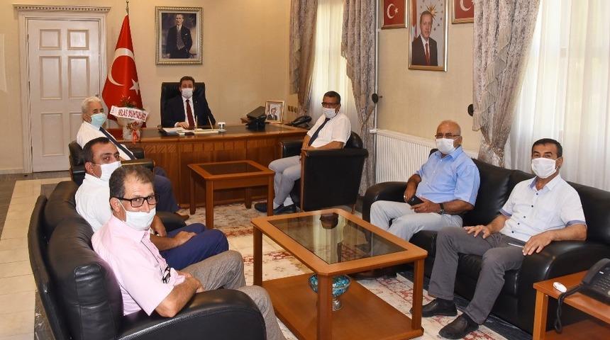 Milas Muhtarlar Derneği’nden Muğla Valisi Tavlı’ya ziyaret