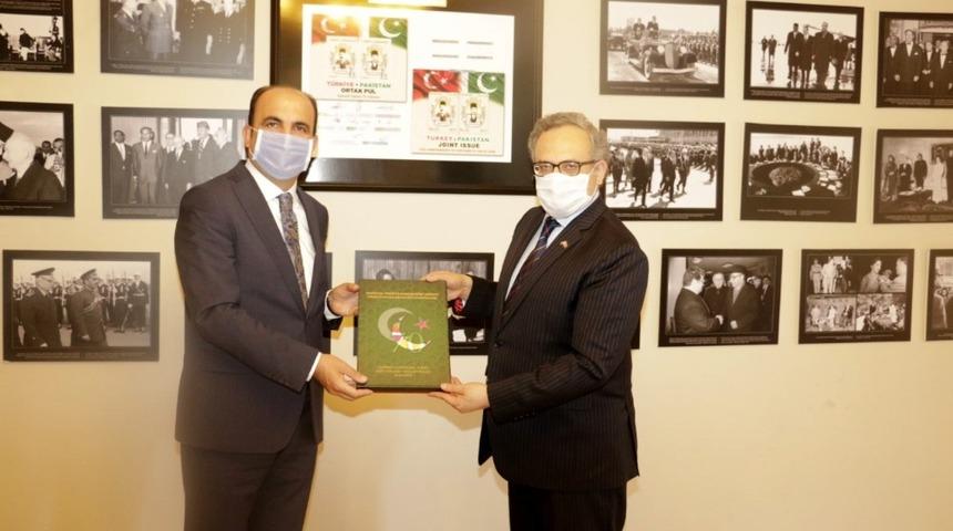 Başkan Altay Pakistan&rsquo;ın Ankara B&uuml;y&uuml;kel&ccedil;isini ziyaret etti