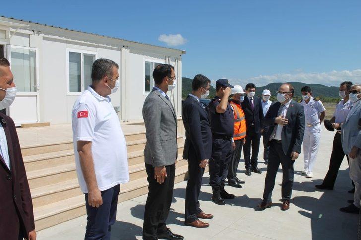 Vali Tutulmaz Filyos Limanını inceledi G2